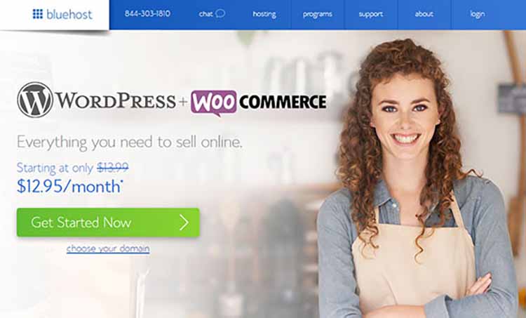 BlueHost/WooCommerce website BlueHost/WooCommerce website